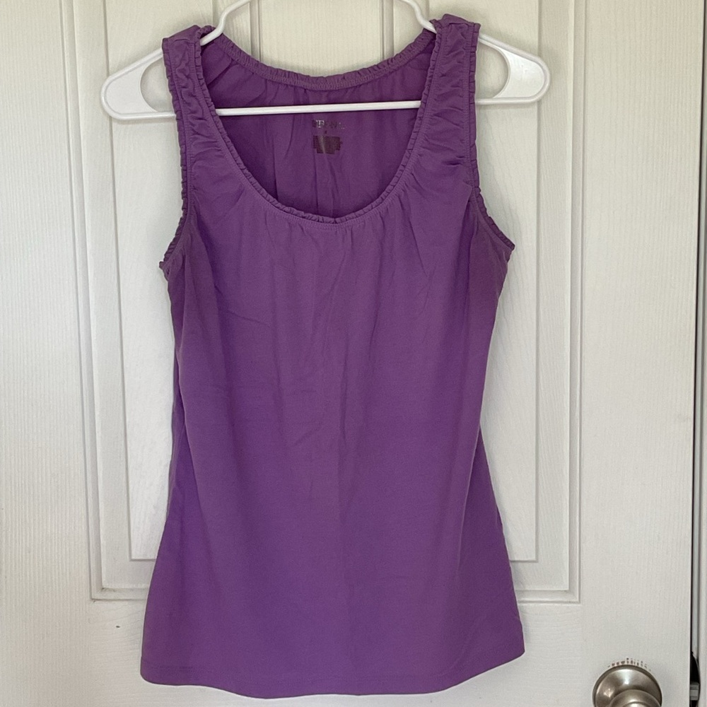 Merona Lavender Fitted Tank Top